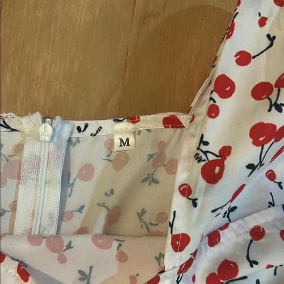 SHEIN Cherry Print Maxi Dress - Picture 2 of 6